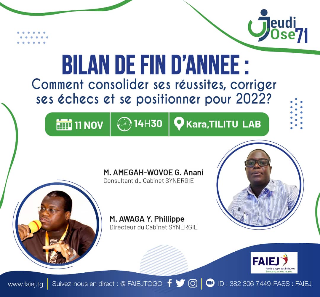 Jeudi j'ose 71